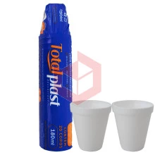 Copo termico 180ml Totalplast c/20un