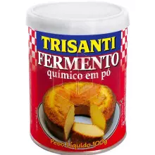 Fermento químico em pó Trissanti 100g