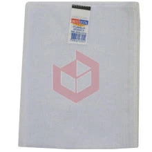 Flanela branca 28x38cm União
