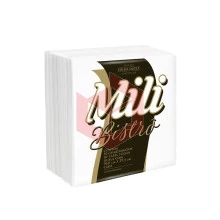 Guardanapo Mili Bistrô folha dupla 30x29.5cm 24x50un