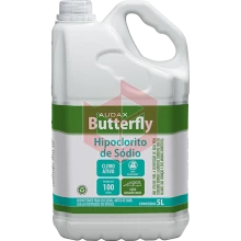 Hipoclorito de sodio 5% Butterfly Audax 5l