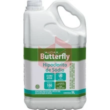 Hipoclorito de sodio 5% Butterfly Audax 5l