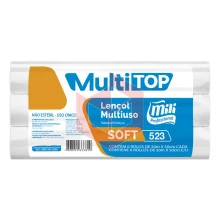 Lençol descartável Mili MultiTop 6rlx50cmx50m R-523