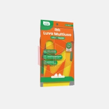 Luva amarela grande Medix