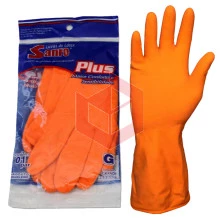 Luva laranja grande Sanro Plus