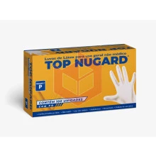 Luva latex com po pequena Top Nugard c/100un  