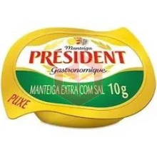 Manteiga extra com sal Presidente 192x10g 