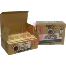 Mexedor de bambu 11cm granel Inoven c/500un