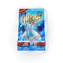 Papel toalha Mona premium professional 6x20x200m  
