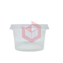 Pote redondo com tampa 140ml Rioplastic 40x25un