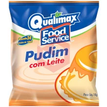 Pudim de chocolate com leite Qualimax 1kg