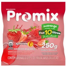 Refresco de morango Promix 250g