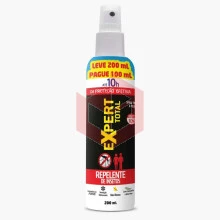 Repelente de insetos spray 200ml Expert Total