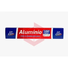 Rolo de alumínio 30cmx100m Life Clean
