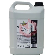 Sabão lava roupa liquido excelente perfumação Quimicpar 5l