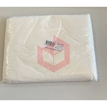 Saco plastico branco para hamburgão 15x20cm c/500un