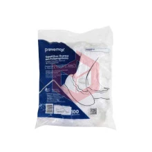 Sapatilha sanfonada branca tnt Prevemax c/100un