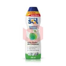 Saponaceo cremoso limao Girando Sol 300ml 