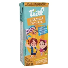 Suco de laranja e pera 100% Tial 24x200ml  
