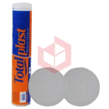 Tampa plastica para copo termico 180ml Totalplast c/100un