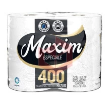 Toalha de papel Maxim 400 especiale 10pcx2rlx200un 