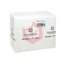 Wipes DC Clean Plus 80 branco 30x34cm 50un