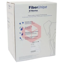 Wipes Fiberunique 40 branco 30x34cm c/8x50un