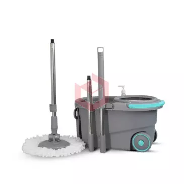 Mop+balde espremedor inox 360 Magic mop Glinter 