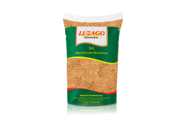 Linhaça dourada semente Luzago 1kg