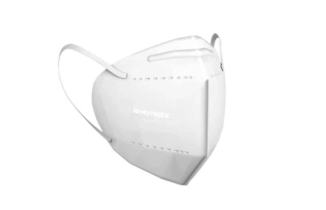 Mascara de proteção PFF2-S N95 branca Nutriex
