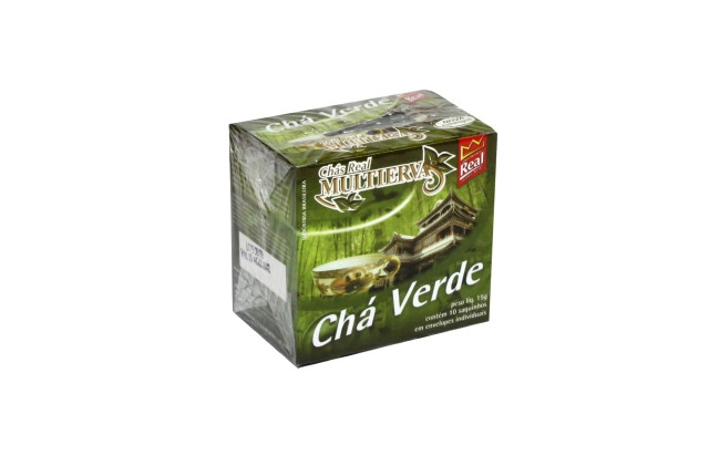 Chá verde envelopado Multi Ervas 10x1.5g