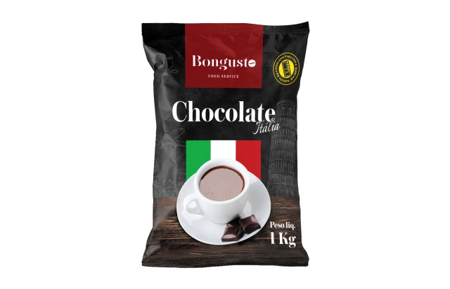 Bebida chocolate com leite Bongusto 1kg
