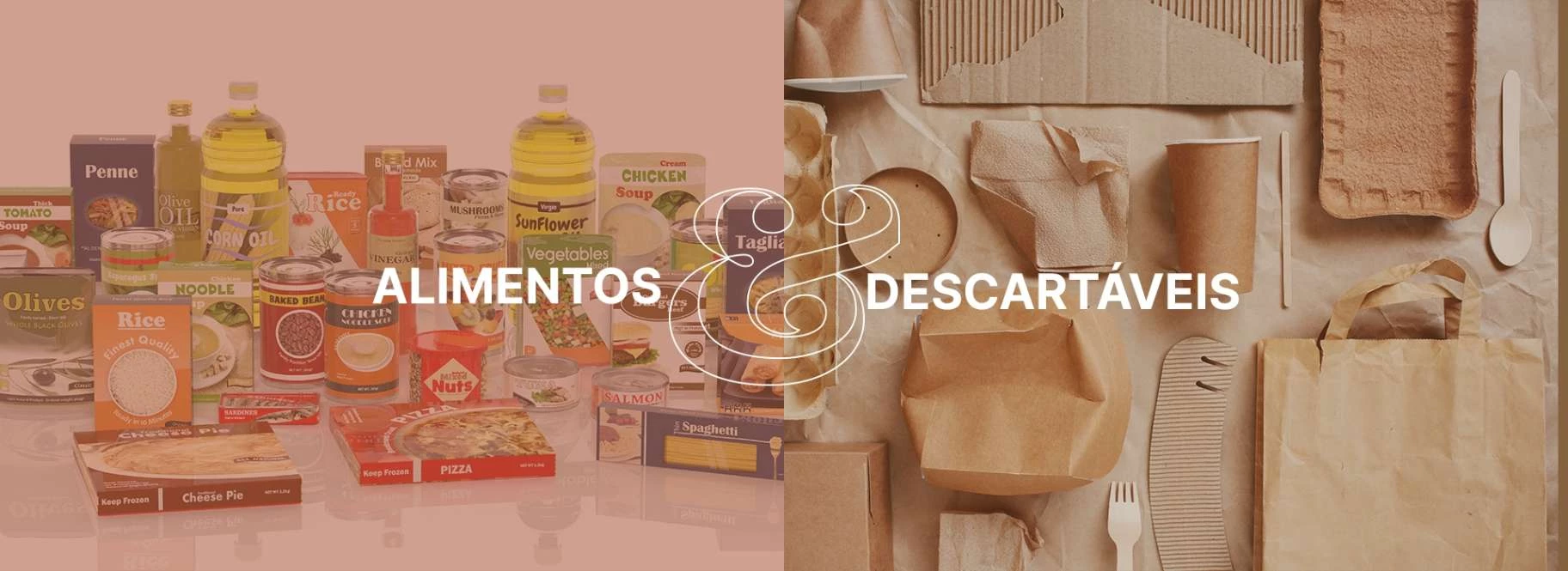Alimentos e Descartáveis na Concorde